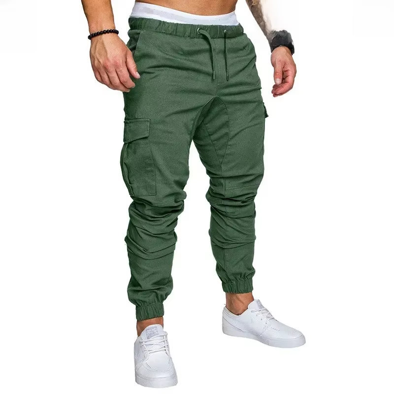 Cargo Pants Trousers for Men Clothes Mens Casual Jogger Man