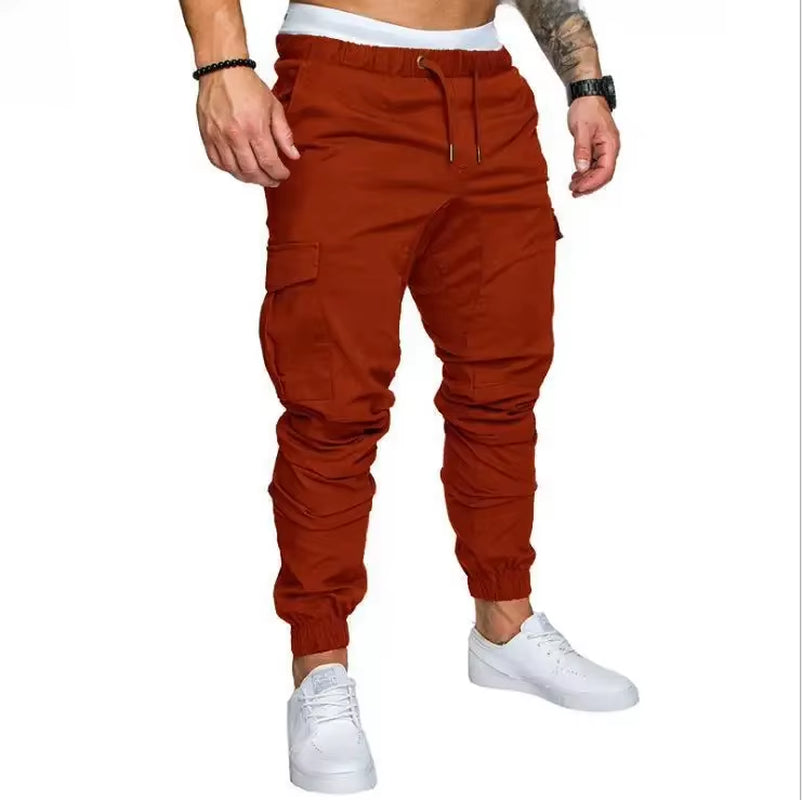 Cargo Pants Trousers for Men Clothes Mens Casual Jogger Man