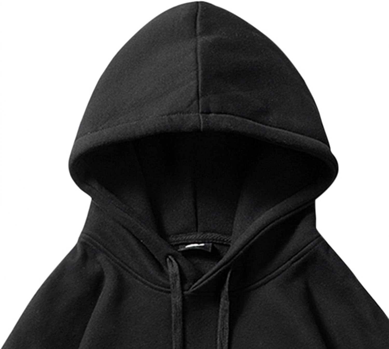 Men'S Fashion Hoodies Pullover Big and Tall Casual Solid Drawstring Lightweight Sweatshirt with Kangaroo Pocket